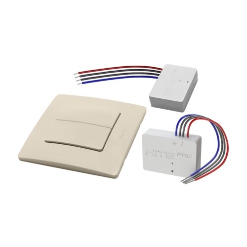 Выключатель HiTE PRO Комплект (двухклавишный радиовыключатель + 2 реле) KIT-2