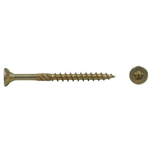 Саморез конструкционный для дерева 5,0x50мм с фрезой torx25 15шт