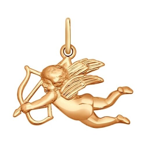 фото Sokolov позолоченная подвеска «купидон» 93030070