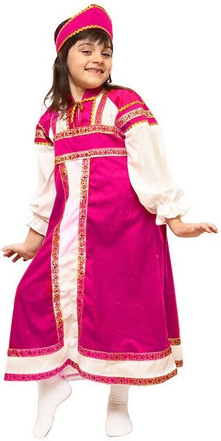 Бока С Карнавальный костюм Аленушка, розовый, рост 122-134 см 1647