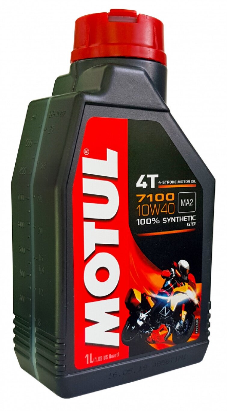 Синтетическое моторное масло Motul 7100 4T 10W40