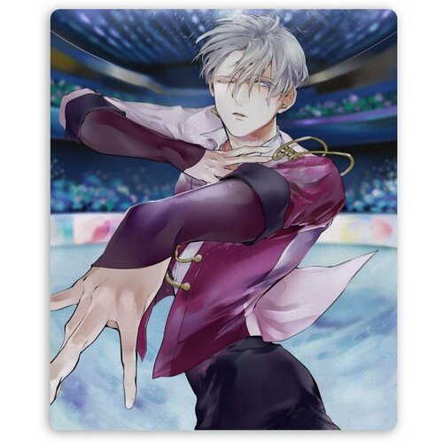 Коврик для мышки прямоугольный Yuri! on Ice Victor Nikiforov