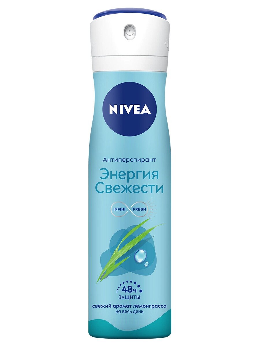 NIVEA Антиперспирант Энергия Свежести  спрей