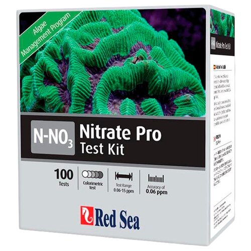 Red Sea Nitrate Pro Test Kit тесты для аквариумной воды