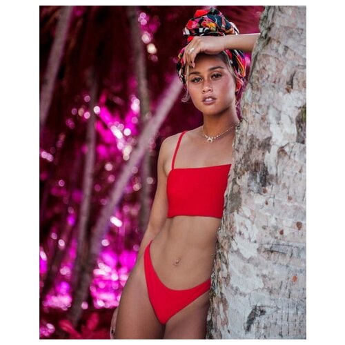 Плавки-Танга Billabong Tanlines Цвет красный Размер XS 2295₽