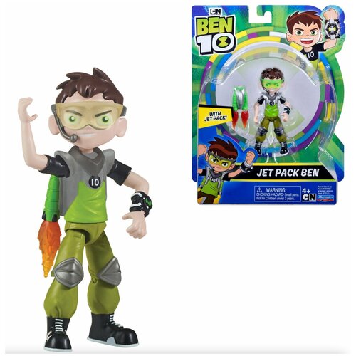 Фигурка BEN 10 БЕН С реактивным рюкзаком 10,5 см PLAYMATES TOYS 76100 (76171)