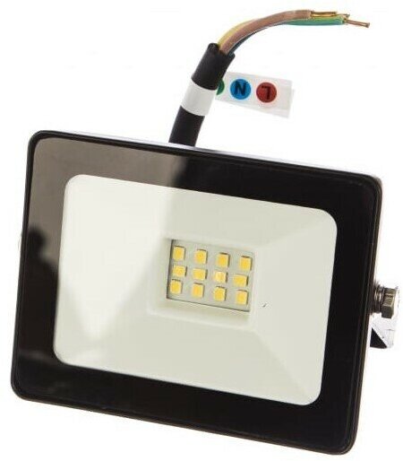 Светодиодный (LED) прожектор FL SMD LIGHT Smartbuy-10W/6500K/IP65 (SBL-FLLight-10-65K) - фотография № 3