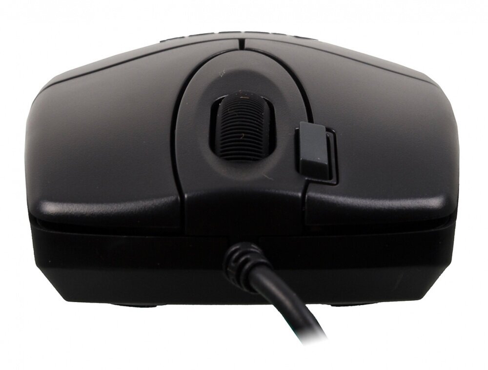 Мышь A4 OP-620D оптическая проводная USB, черный [op-620d black usb] - фото №5