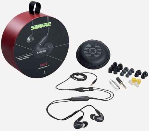 Изображение товара Наушники внутриканальные классические Shure SE53BABK+UNI-EFS