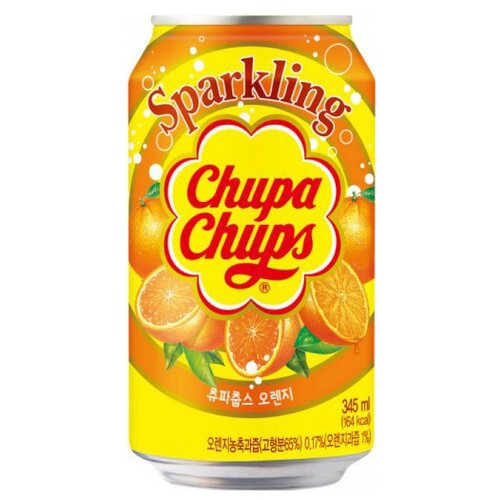 Напиток Chupa Chups Sparkling Orange 0.345л