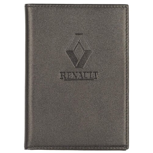 Бумажник Форсаж, фактура гладкая, черный