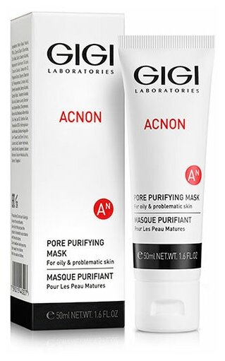 GiGi Acnon Pore Purifying Mask Маска для глубокого очищения пор, 50 мл.