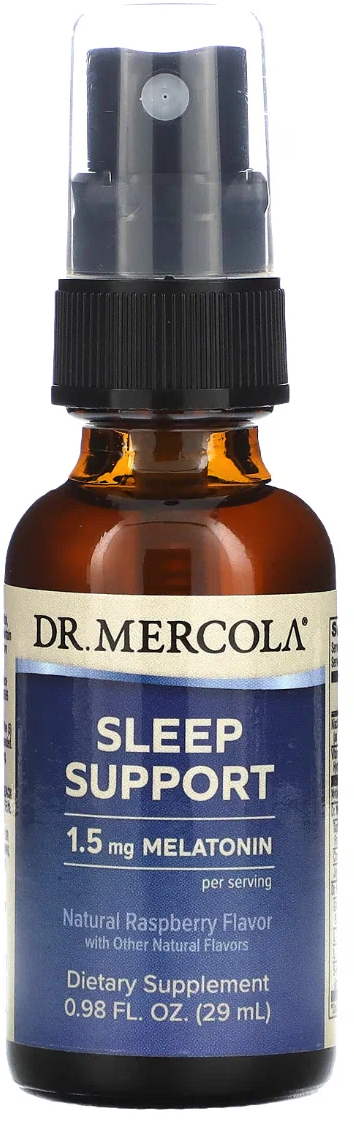 Спрей Dr. Mercola Sleep Support with Melatonin, 29 мл