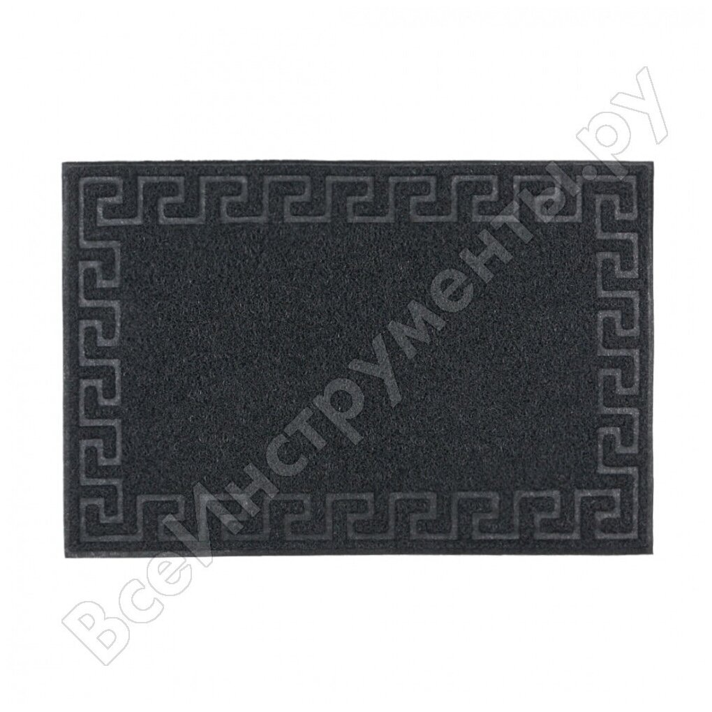 фото Коврик "Spongy" Меандр 50*80см, цвет - черный