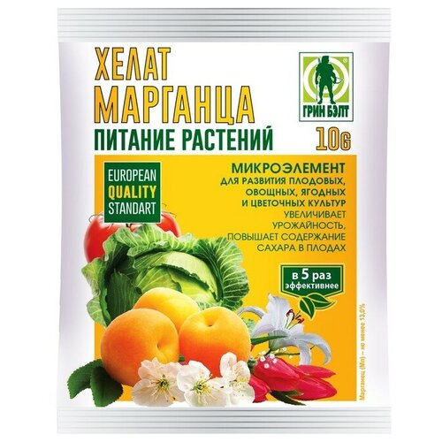 хелат железа пак 10 г Хелат марганца Ортон, пак, 10 г(6 шт.)