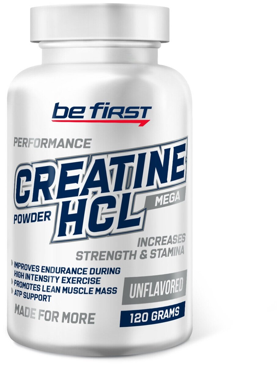 Креатин моногидрат Be First Creatine HCL Powder 120 г