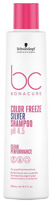 Шампунь для волос нейтрализующий желтизну / BC Color Freeze 250 мл