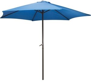 Зонт садовый Ecos GU-01 диаметр 270 см (синий) без крестообразного основания (штанга 38 мм)