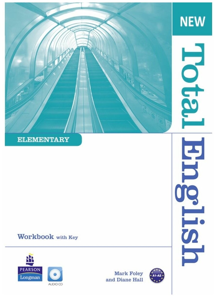 Hall Diane "New Total English. Elementary. Workbook with Key"