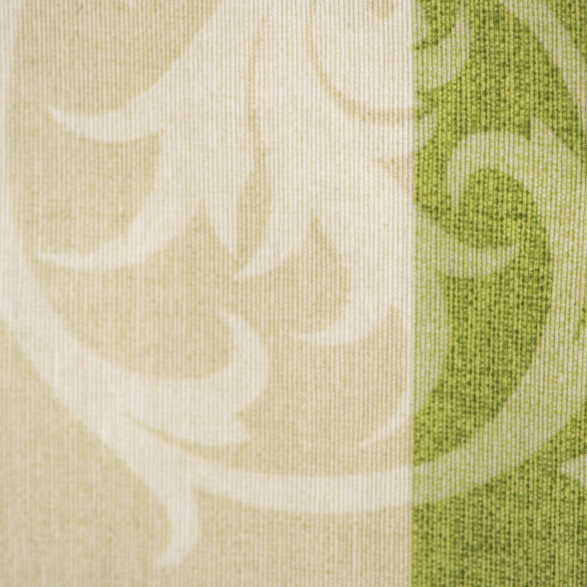 Скатерть термостойкая влагоотталкивающая ALBA Анет 180х140 см, цвет бежевый, зеленый - фотография № 2