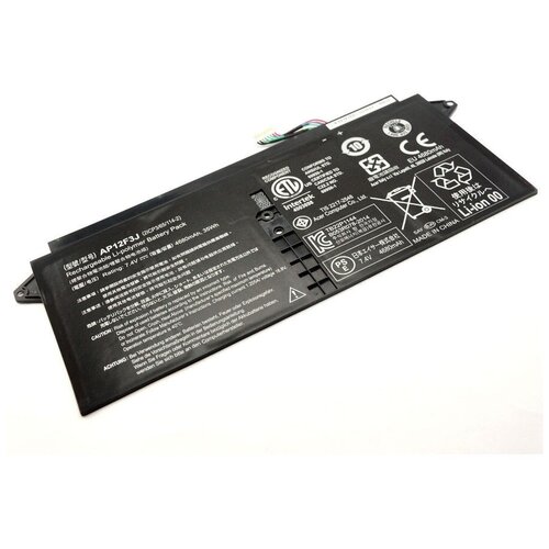 kingsener new ap12f3j laptop battery for acer aspire 13 3 ultrabook s7 s7 391 2icp3 65 114 2 ap12f3j 7 4v 4680mah 35wh Аккумулятор для Acer S7-391 (7.6V 35Wh) p/n: AP12F3J