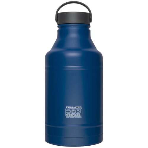Термобутылка 360° Degrees Bottle Vacuum Insulated Growler, 1.8 л, синий