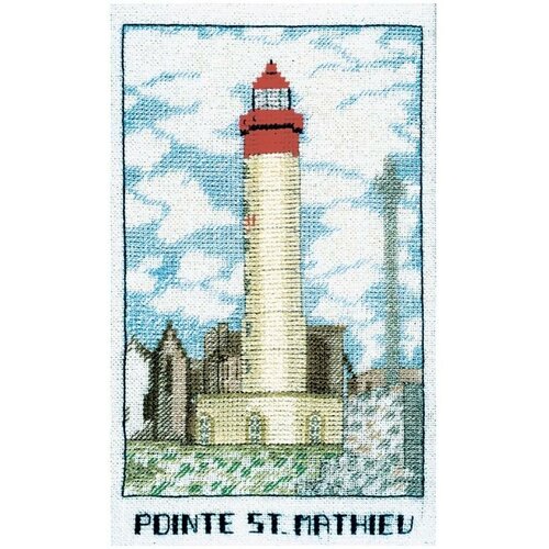 Набор для вышивания: PHARE POINTE ST MATHIEU (Маяк Пуант де Сен-Матьё) набор для вышивания phare “creac’h ouessant” маяк креах уэссан