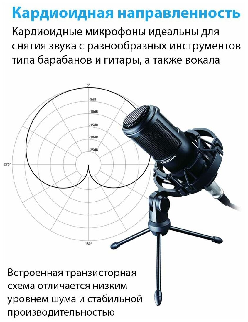 Студийные микрофоны Takstar - фото №5