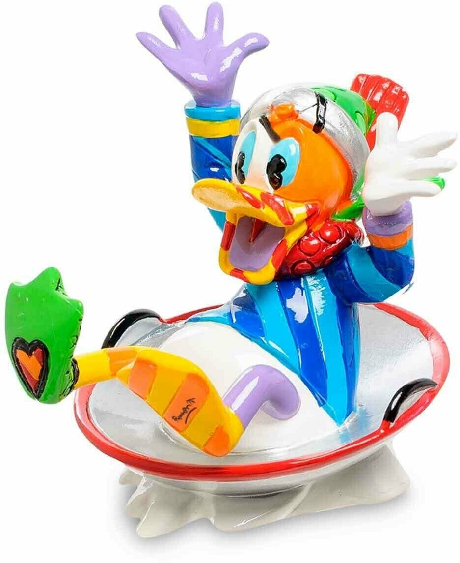 Фигурка коллекционная Дисней Дональд на Льду (Disney, Romero Britto, Donald On Ice), 8,5 см