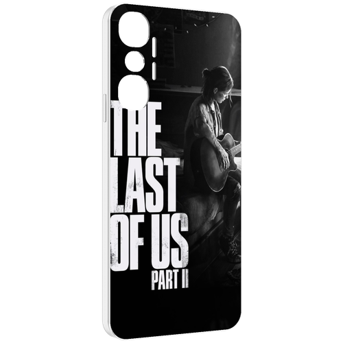 Чехол MyPads The Last of Us Part II Элли для Infinix Hot 20 4G задняя-панель-накладка-бампер чехол mypads the last of us part ii для infinix hot 12 pro задняя панель накладка бампер