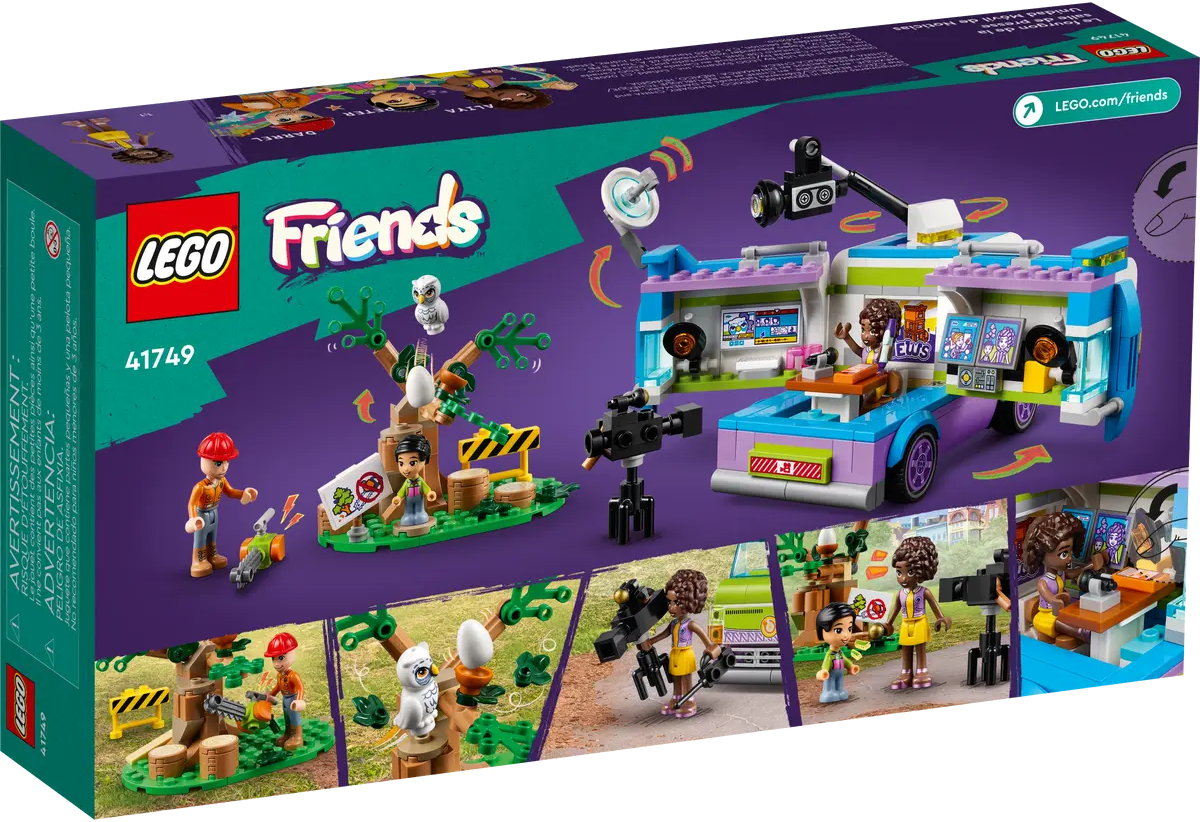 LEGO Friends Фургон отдела новостей 41749 - фото №6
