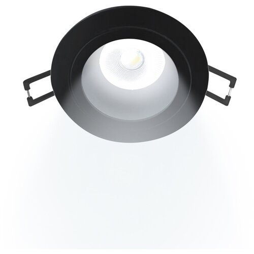 Светильник встраиваемый потолочный Artin, скрытая лампа, 92х92х40мм, монтажное отверстие 80х80мм, GU5.3, алюминий, черный, круглый Ritter, 51415 2