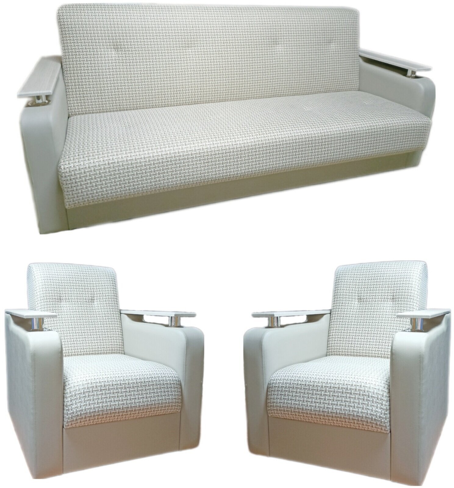 Комплекты диванов в гостиную - 86 фото