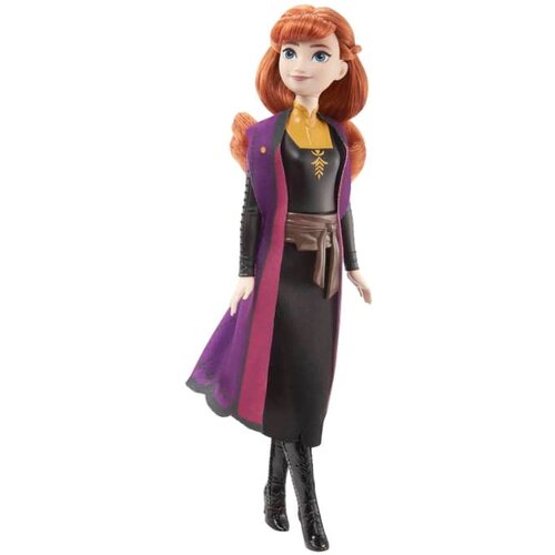 Кукла Mattel Disney Frozen Анна, HLW50 кукла mattel disney frozen холодное сердце поющая анна арт hlw56