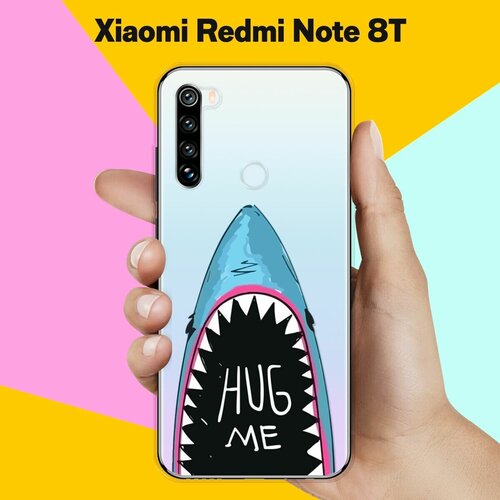 Силиконовый чехол Акула на Xiaomi Redmi Note 8T силиконовый чехол луна на xiaomi redmi note 8t