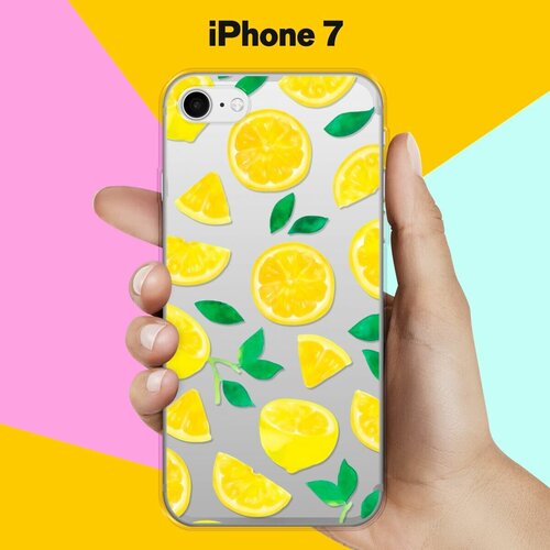 Силиконовый чехол Лимон на Apple iPhone 7 силиконовый чехол лимон на apple iphone 11