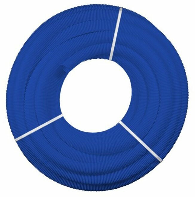 Шланг гофрированный Orio, 30 м, диаметр 25 мм, синий