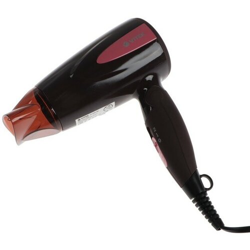 Фен Vitek VT-2261 1300 Вт 2 режима 2 скорости концентратор шнур 18 м чёрно-красный 242000₽