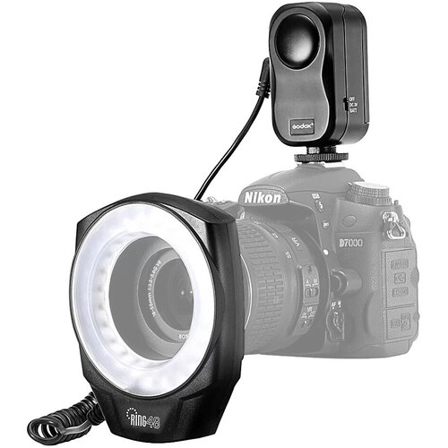 Осветитель кольцевой Godox Ring48 для макросъемки 26327 469000₽