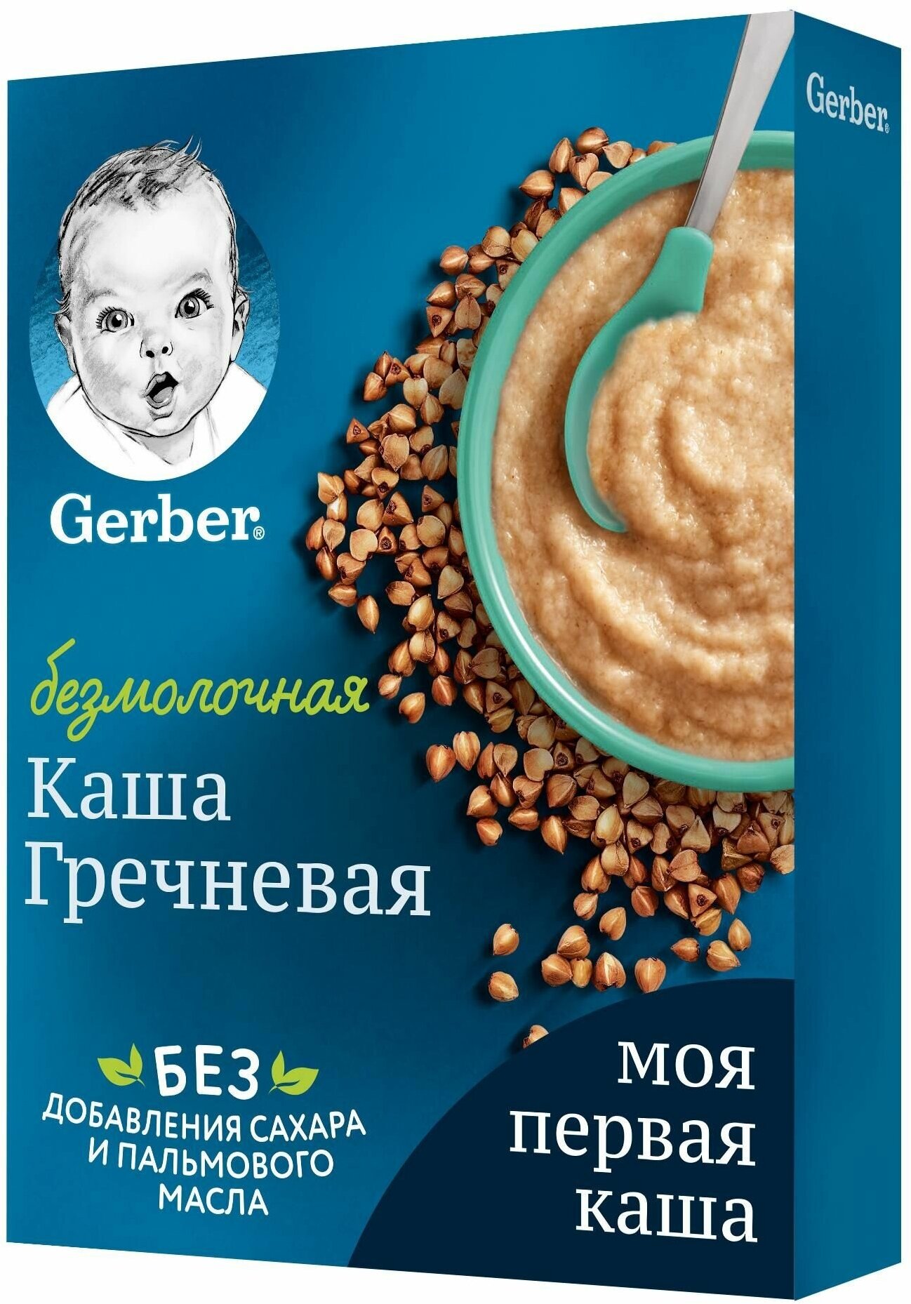 Gerber ® Безмолочная гречневая гипоаллергенная каша, 180гр - фото №7