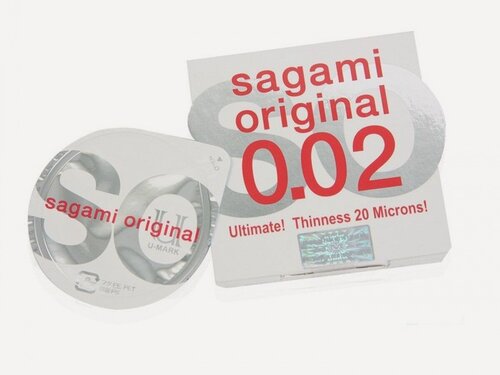 Изображение товара Ультратонкие полиуретановые презервативы Original 0,02 мм (1 шт.)