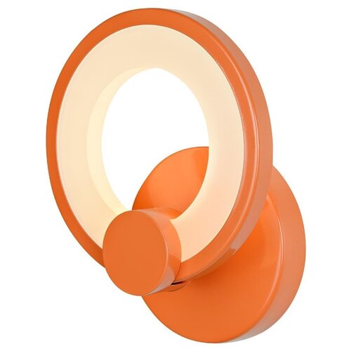 фото Настенный iledex бра led ring a001/1 orange iledex