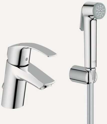 Изображение товара Смеситель для биде Grohe Eurosmart New 23124002 и гигиеническим душем