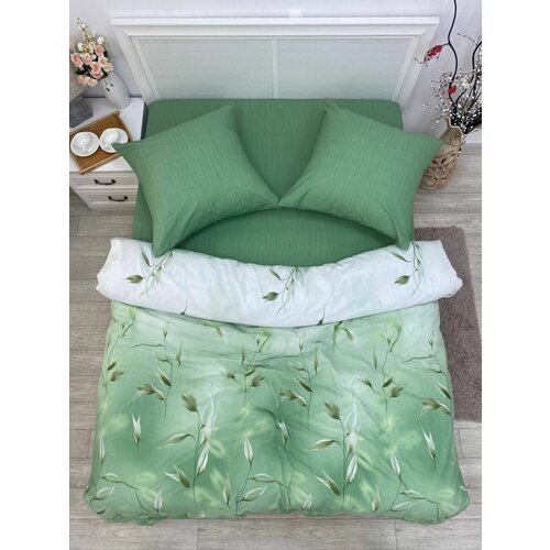 белый, зеленый