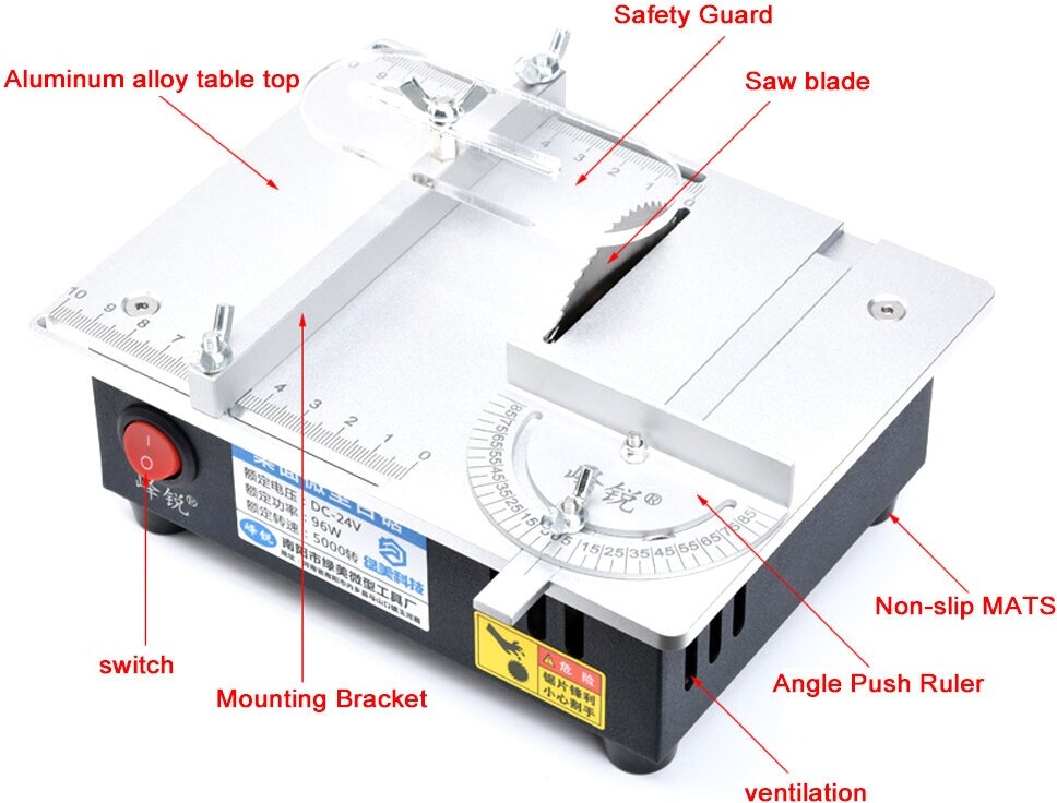 Циркулярная пила мини станок - фотография № 3