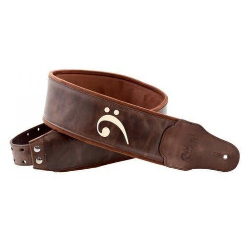 Bassman Fakey Brown Ремень для гитары, RightOn Straps 8401010050351