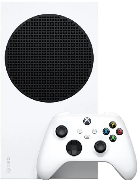 Игровая приставка Microsoft Xbox Series S All-Digital, 512Gb, SSD / Gilded Hunter Pack, White