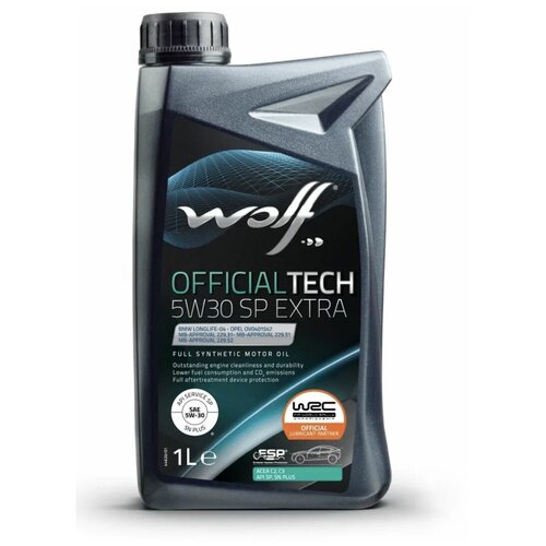 Wolf Масло Моторное Officialtech 5w30 Sp Extra 1l