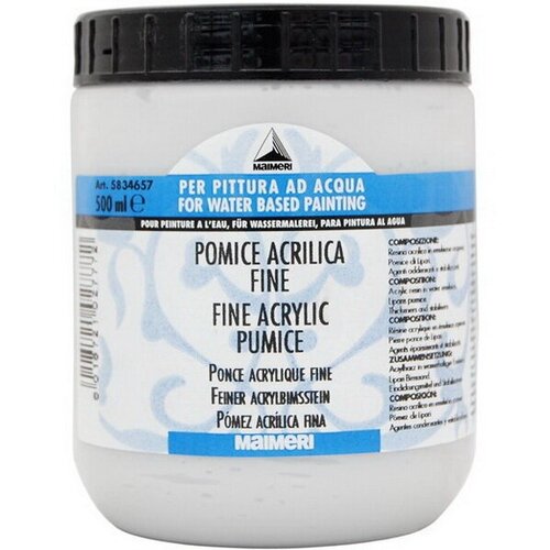 Maimeri Паста Пемза Акриловая тонкая, 500 ml sela67 YTD5