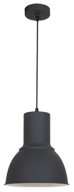 Светильник подвесной Odeon Light Laso 3327/1, E27, 60Вт, кол-во ламп:1шт, Черный